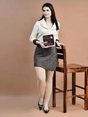 Winter Fur - Women Tights - Skin