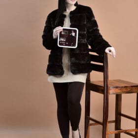 Winter Fur - Women Tights - Coffee