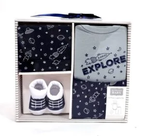 Tot’s Giftbox- Onesie, Joggers, Cap & Socks