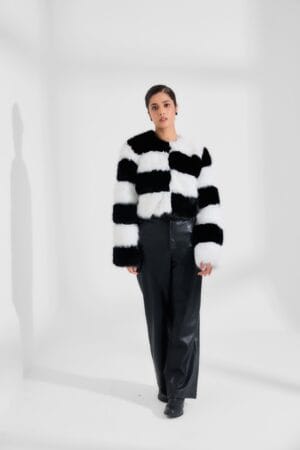 Jacket - White & Black - Season25